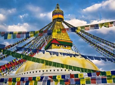 swayambhunath stupa in Kathmandu