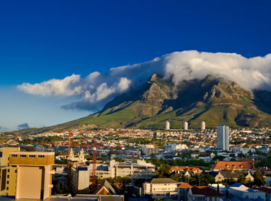 Mountain in Cape Town