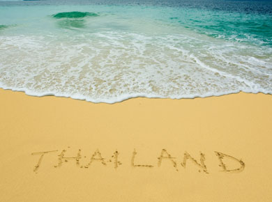 thailand sandy tropical beach 