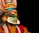 Kathakali tradional dance actor