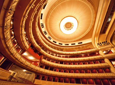Vienna opera interior