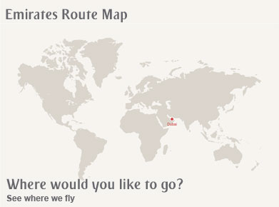 Emirates Route Map