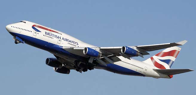 british airways boeing 747 400
