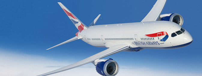 britishairways boeing 787 dreamliner