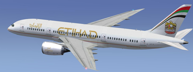 etihad airways dreamliners 787
