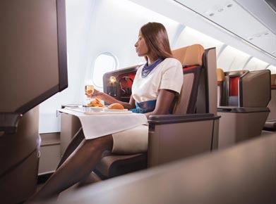 South African Airways Business Class